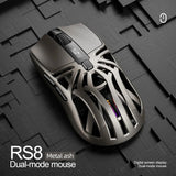 SMAILWOLF RS8  1000Hz Bluetooth mouse, , three-mode connection, lightweight macro gaming mouse notebook computer 10000dpi MisteryBox