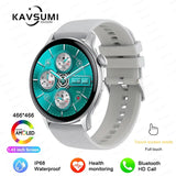 2024 NFC Smart Watch Women 466*466 Screen GPS Track Sport Watches Women Health Monitoring Voice Bluetooth Call Smartwatch Ladies - MisteryBox