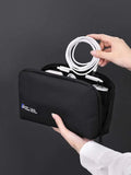 New Portable Wire USB Organizer Bag Travel Earphone Powerbank Data Lines Storage Pouch Large Capacity Mouse Cable Bag MisteryBox
