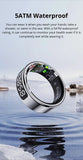 COLMI R12 Smart Ring with Display Screen and Touch, Health Manager, Wireless Charging, 5 ATM Waterproof For Men Women - MisteryBox