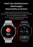 2024 NFC Smart Watch Women 466*466 Screen GPS Track Sport Watches Women Health Monitoring Voice Bluetooth Call Smartwatch Ladies - MisteryBox