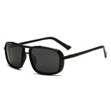 New Sunglasses Punk Sunglasses New Men's Square Uv400 Twin-beam Aviator Sunglasses MisteryBox