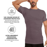 Lightweight Layering System Traps Heat and Moisture Sweatproof Undershirts Tee Shirt Men's Anti Perspiration T Shirt - MisteryBox