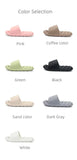 Men Anti-slip EVA Massage Summer Slippers Women Lightweight  Bathroom Cozy Sandals Couple Unisex House Indoor Soft Home Shoes - MisteryBox