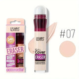 New Sponge Head Concealer for Dark Circles Freckles Acne Pigmentation and Blemishes Long Lasting Moisturizing Liquid Foundation - MisteryBox
