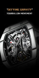 AESOP Richard Series Men's Tourbillon Mechanical Watch Manual Movement Carbon Fiber Waterproof Watch Valentine's Day Gift - MisteryBox