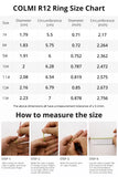 COLMI R12 Smart Ring with Display Screen and Touch, Health Manager, Wireless Charging, 5 ATM Waterproof For Men Women - MisteryBox
