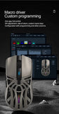 SMAILWOLF RS8  1000Hz Bluetooth mouse, , three-mode connection, lightweight macro gaming mouse notebook computer 10000dpi MisteryBox