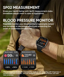 Watch Ultra 2 SE Men Women 1000mAh AMOLED Heart Rate 100+Sport Bluetooth Call GPS Track Waterproof Smart Watch For IOS Android - MisteryBox
