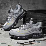 Men's Military Tactical Boots Army Boots Men Side Zipper Military Boots Men Anti-Slip Ankle Boots Work Safety Shoes Hiking Shoe - MisteryBox