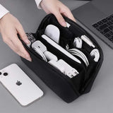 New Portable Wire USB Organizer Bag Travel Earphone Powerbank Data Lines Storage Pouch Large Capacity Mouse Cable Bag MisteryBox