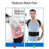 Back Brace Posture Corrector for Women & Men,Back Straightener, Scoliosis and Hunchback Correction,Adjustable Posture Trainer - MisteryBox