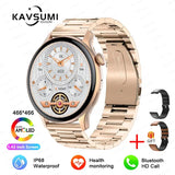 2024 NFC Smart Watch Women 466*466 Screen GPS Track Sport Watches Women Health Monitoring Voice Bluetooth Call Smartwatch Ladies - MisteryBox