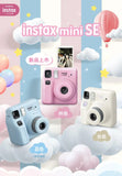 Fujifilm Instax Mini SE Instant Camera Film Cam Auto-focusing Wrist Strap Birthday Christmas for Girl New Year Festival Gift as - MisteryBox
