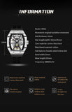 AESOP Richard Series Men's Tourbillon Mechanical Watch Manual Movement Carbon Fiber Waterproof Watch Valentine's Day Gift - MisteryBox
