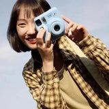 Fujifilm Instax Mini SE Instant Camera Film Cam Auto-focusing Wrist Strap Birthday Christmas for Girl New Year Festival Gift as - MisteryBox