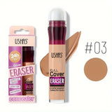 New Sponge Head Concealer for Dark Circles Freckles Acne Pigmentation and Blemishes Long Lasting Moisturizing Liquid Foundation - MisteryBox