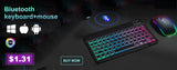 104 key Backlit Mechanical Keyboard Wired Gaming Keyboard waterproof Luminous keyboard And Mouse Set for Gamer PC Laptop Office MisteryBox
