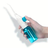 Household High Pressure Oral Irrigator Portable Teeth Clean Water Dental Floss Manual High Pressure Water Toothpick - MisteryBox