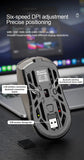 SMAILWOLF RS8  1000Hz Bluetooth mouse, , three-mode connection, lightweight macro gaming mouse notebook computer 10000dpi MisteryBox