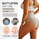High Elastic Seamless Briefs Women Butt Lifter Panties Tummy Control Slimming Underwear Female Sexy Lingerie Large Size S-3XL - MisteryBox