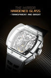 AESOP Richard Series Men's Tourbillon Mechanical Watch Manual Movement Carbon Fiber Waterproof Watch Valentine's Day Gift - MisteryBox
