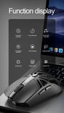 SMAILWOLF RS8  1000Hz Bluetooth mouse, , three-mode connection, lightweight macro gaming mouse notebook computer 10000dpi MisteryBox