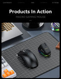 Attack Shark X11 Wireless Bluetooth Mouse,PAW3311 Three Mode 2.4G 400IPS RGB  PC Gaming Mouse MisteryBox