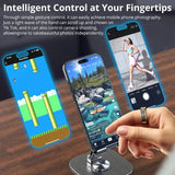 COLMI R12 Smart Ring with Display Screen and Touch, Health Manager, Wireless Charging, 5 ATM Waterproof For Men Women - MisteryBox