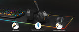 NUBWO G06 Dual Wireless Gaming Headset with Microphone for PS5, PS4, PC, Mobile, Switch, 2.4GHz Bluetooth 5.3 Gaming Headphones MisteryBox