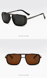 New Sunglasses Punk Sunglasses New Men's Square Uv400 Twin-beam Aviator Sunglasses MisteryBox