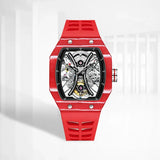 AESOP Richard Series Men's Tourbillon Mechanical Watch Manual Movement Carbon Fiber Waterproof Watch Valentine's Day Gift - MisteryBox