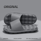 Men Anti-slip EVA Massage Summer Slippers Women Lightweight  Bathroom Cozy Sandals Couple Unisex House Indoor Soft Home Shoes - MisteryBox