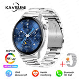 2024 NFC Smart Watch Women 466*466 Screen GPS Track Sport Watches Women Health Monitoring Voice Bluetooth Call Smartwatch Ladies - MisteryBox